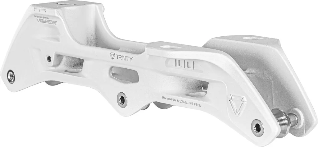 Platine Powerslide Elite Casted 3x100 Trinity Blanche 231mm de Roller - 2