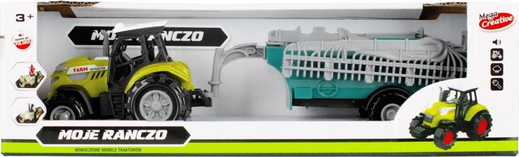 Mega Creative Traktor mit einer Tankdichtung mit einem Sprühgerät meine Ranch 487482 Mega kreativ