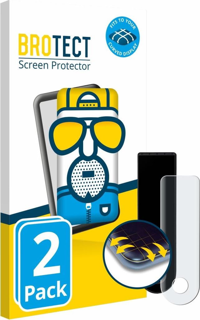 2x BROTECT Fullscreen Schutzfolie für Xiaomi Electric Scooter 5 Max Displayschutz Folie Fullcover Matt Entspiegelungsfolie