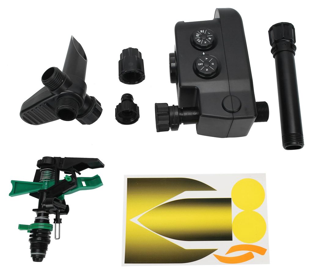 Solar wasserdichter Timing-Sensor Wasserspray Vogelabweisendes Gartensprinkler-Bewässerungssystem