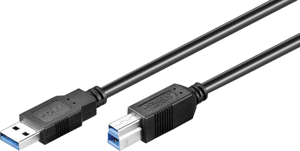 Câble USB 3.0 Type B SuperSpeed 3m lot de 10 pour Imprimante et HDD