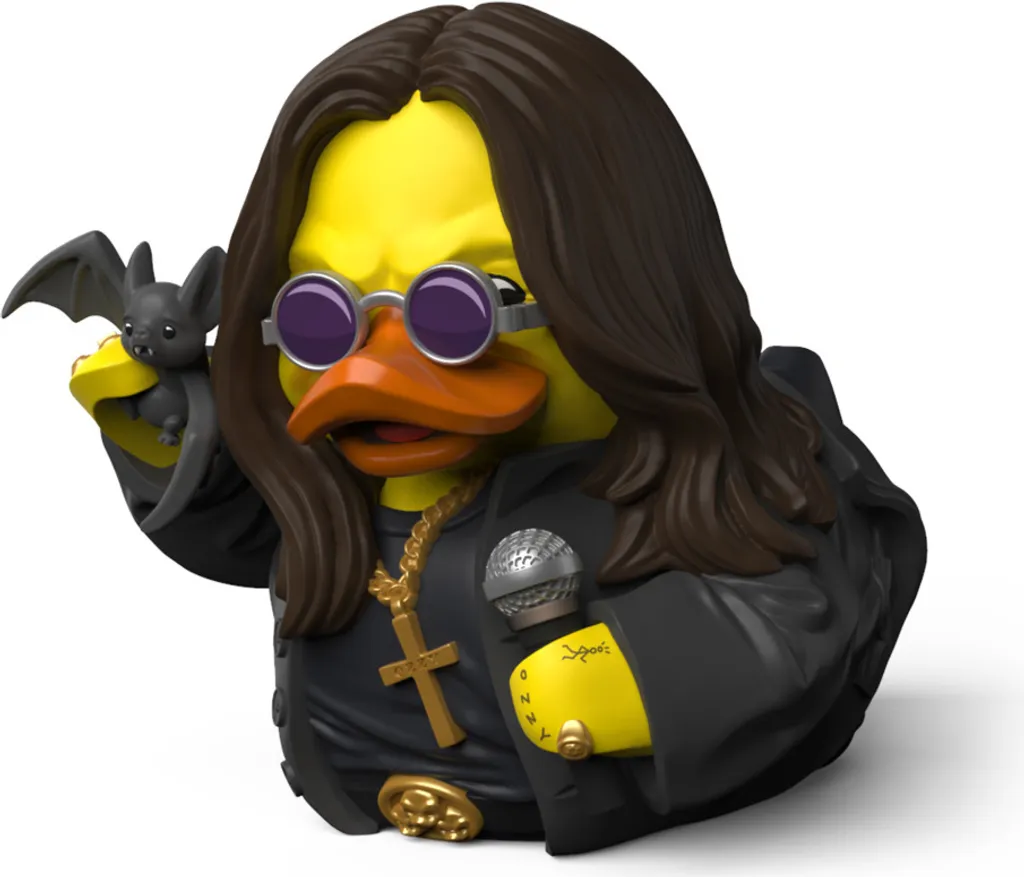 Canard de bain TUBBZ Black Sabbath Ozzy Osbourne Figurine Collector 9cm