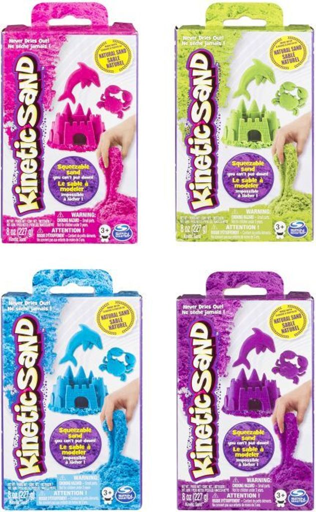 Spin Master 12496 Kinetic Sand Pack S (227 g) - sortiert