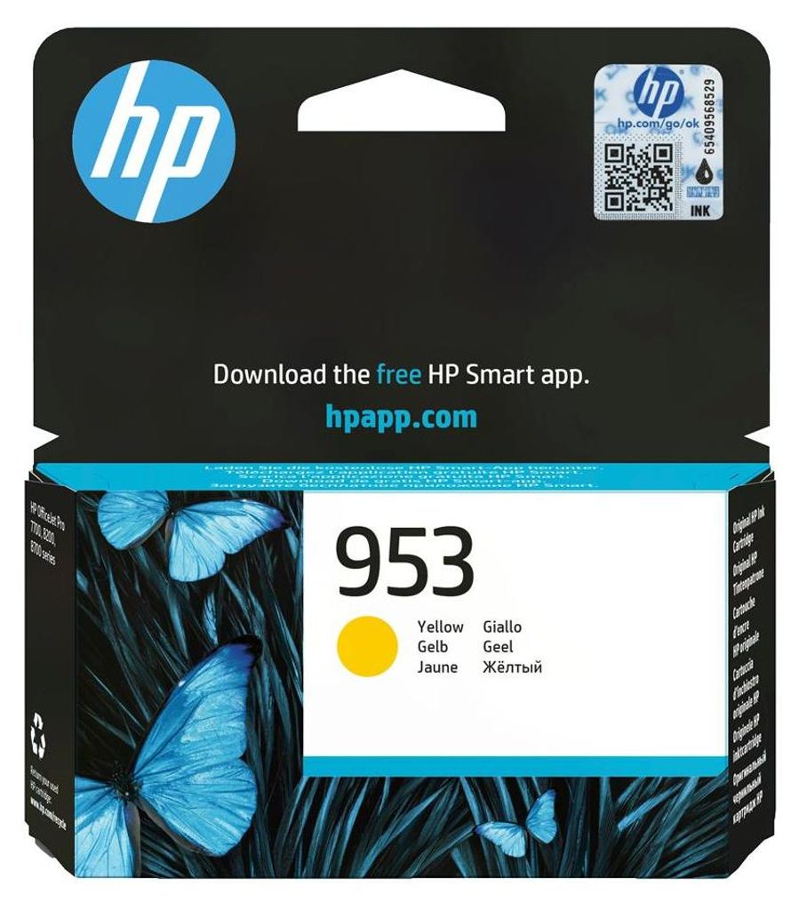 HP 953      Gelb                Tintenpatrone 10ml Image du produit 