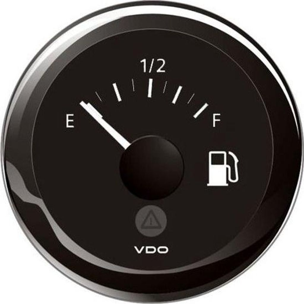 VDO Viewline schwarz Tankanzeige Ø52mm 240-33 Ohm