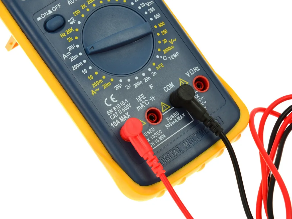 Multimètre numérique 5808 Premium - Voltmètre et Ampèremètre Complet - 5