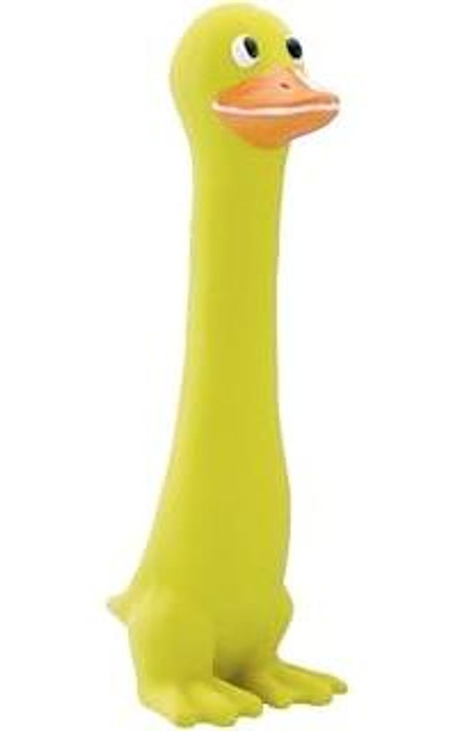 Nobby Latex Spielzeug für Hunde, Lulatsche klein, Ente, 18 cm