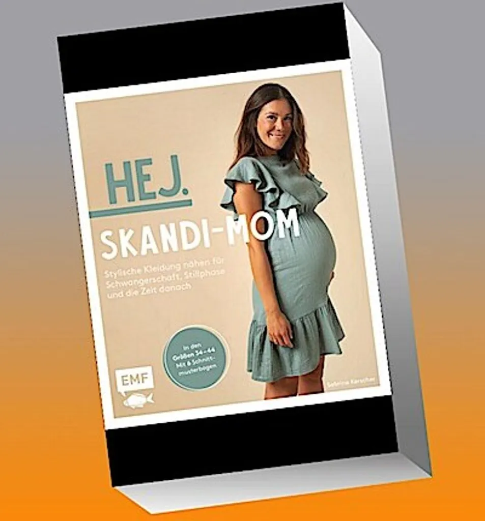Livre Hej Skandi-Mom pour coudre des vêtements de grossesse et allaitement