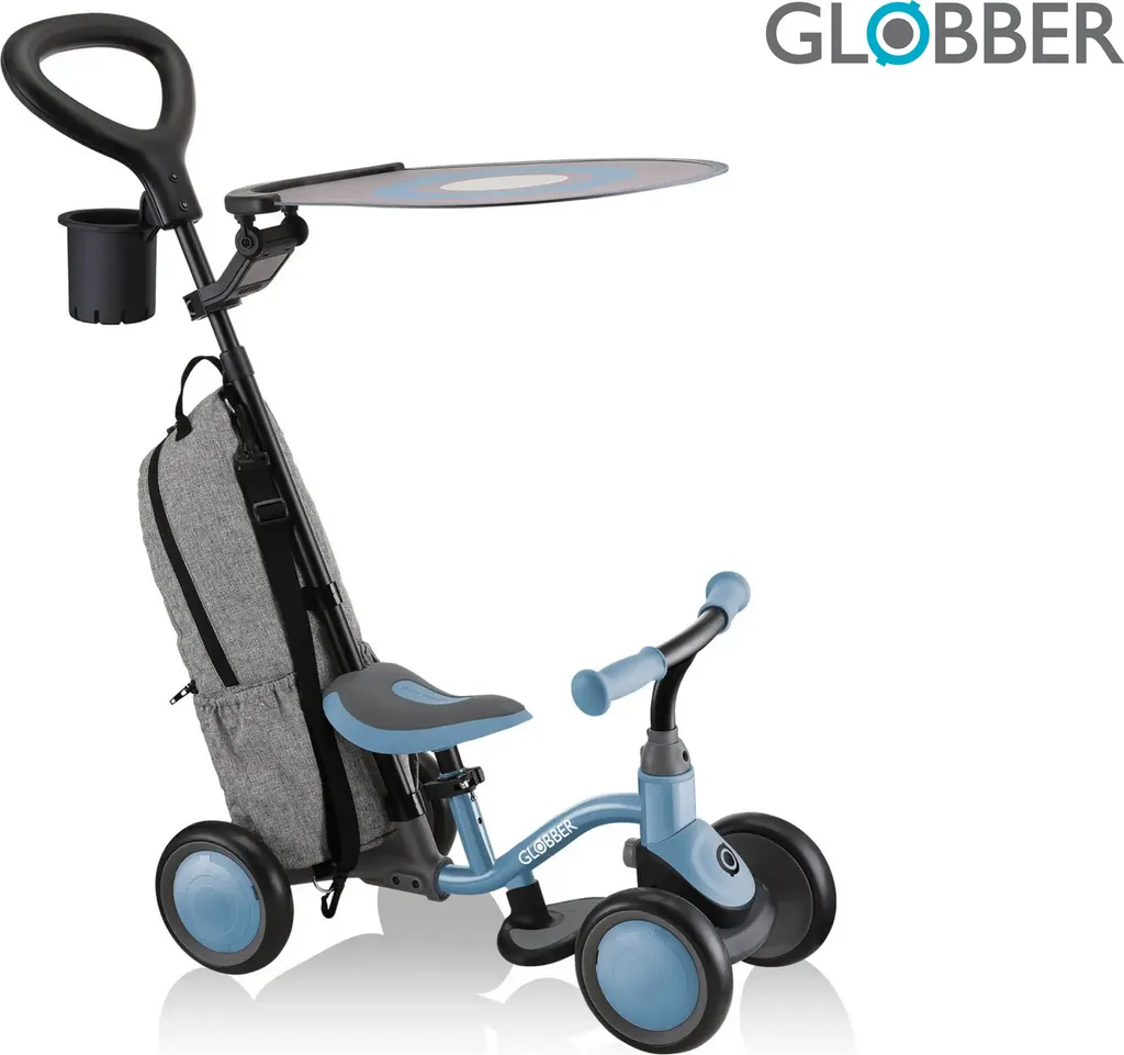 Vélo d'apprentissage 3 en 1 Globber - Tricycle modulable sans outil