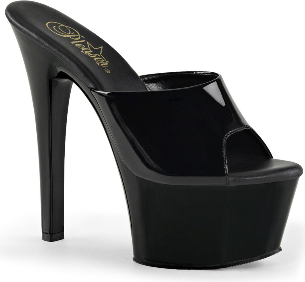 ASPIRE-601 Damen Slipper von Pleaser, Schwarz , EU 38, US 8