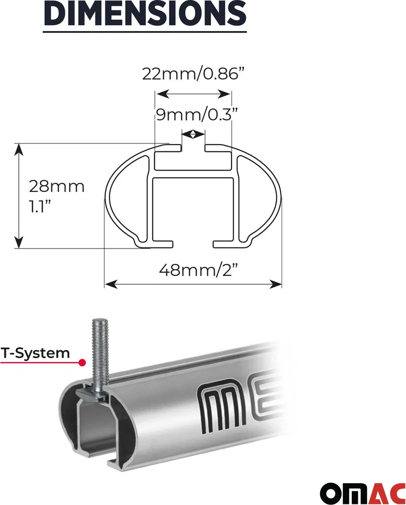 Barre Tetto BMW X1 F48 2015-19 Menabo - Alluminio Argento 2pz - 10