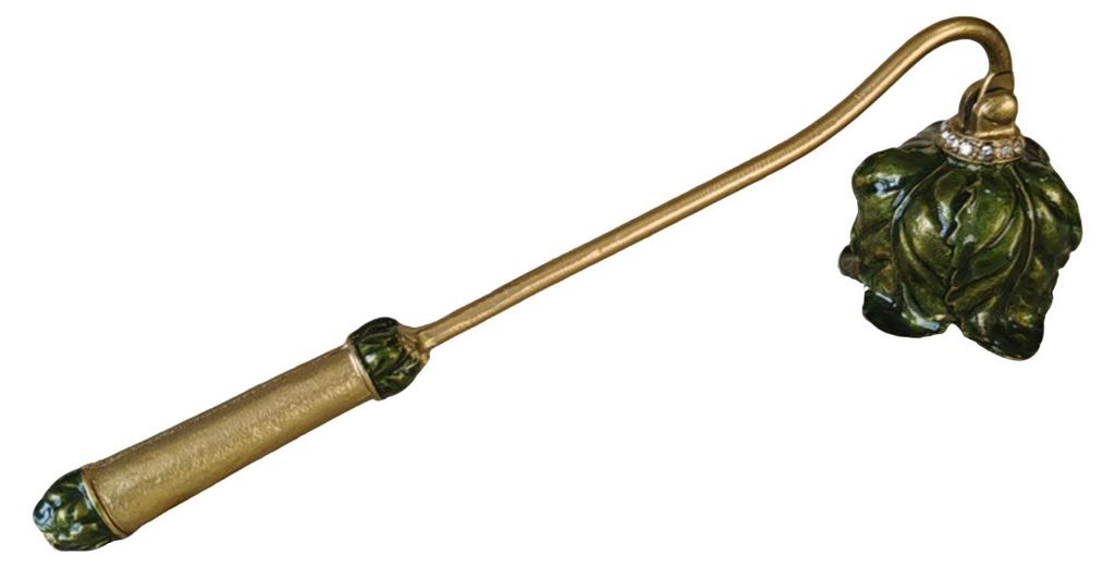 Kerzenlöscher aus Metall mit langem Griff, Dochtlöscher, Kerzenlöschwerkzeug, dekoratives Kerzenzubehör F