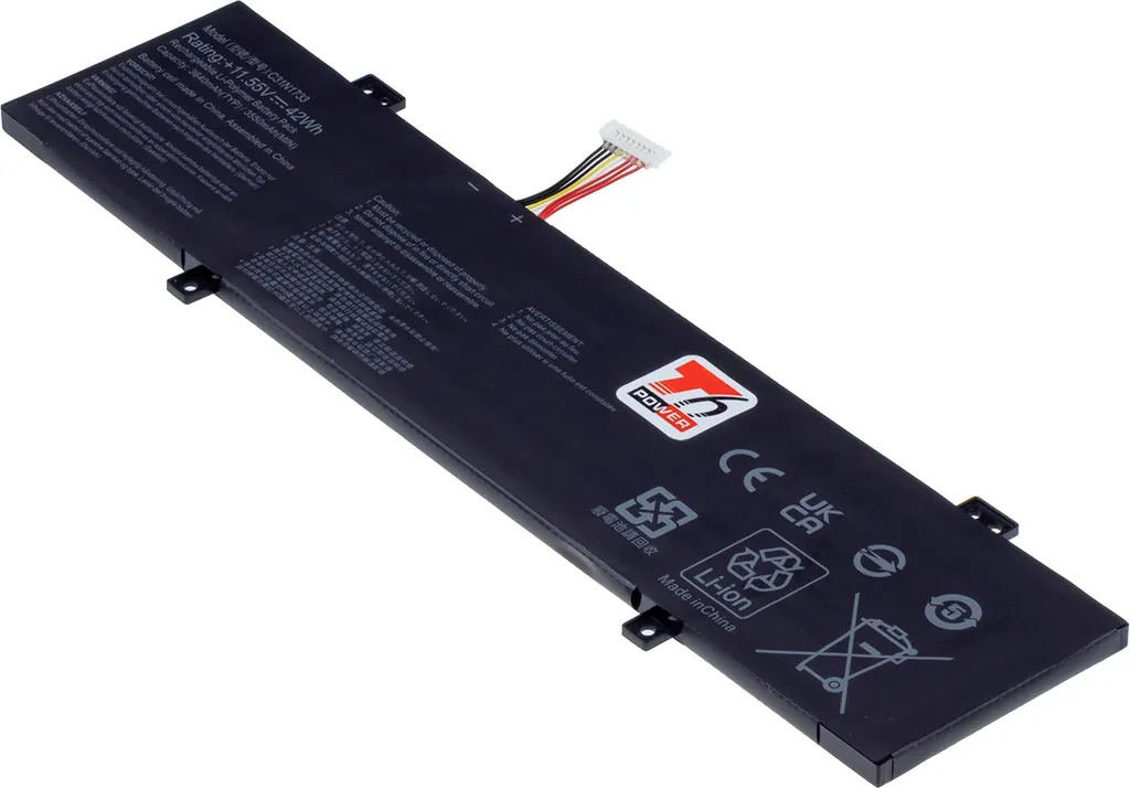 Batteria Sicura T6 Power Asus VivoBook Flip 14 TP412UA 11,55V