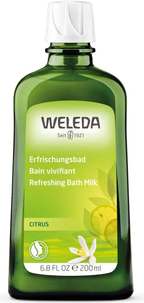 Bain de plantes Weleda agrumes pour retrouver de l'énergie 200ml