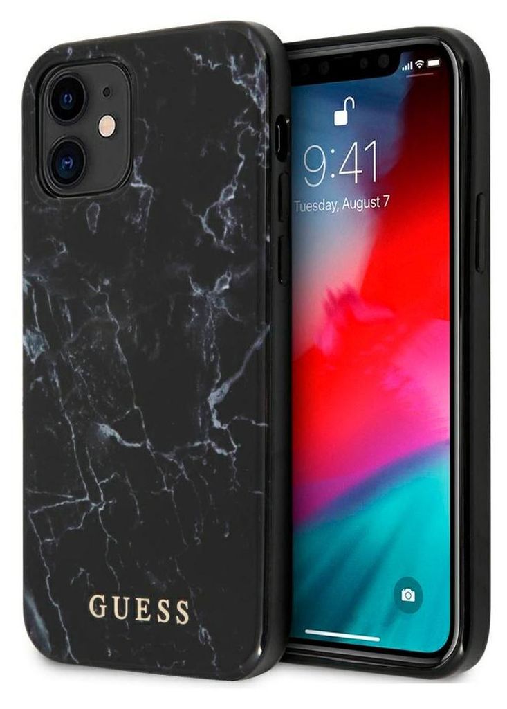 Guess Guhcp12Spcumabk Iphone12 Mini 5,4 Czarny/Black Image du produit 