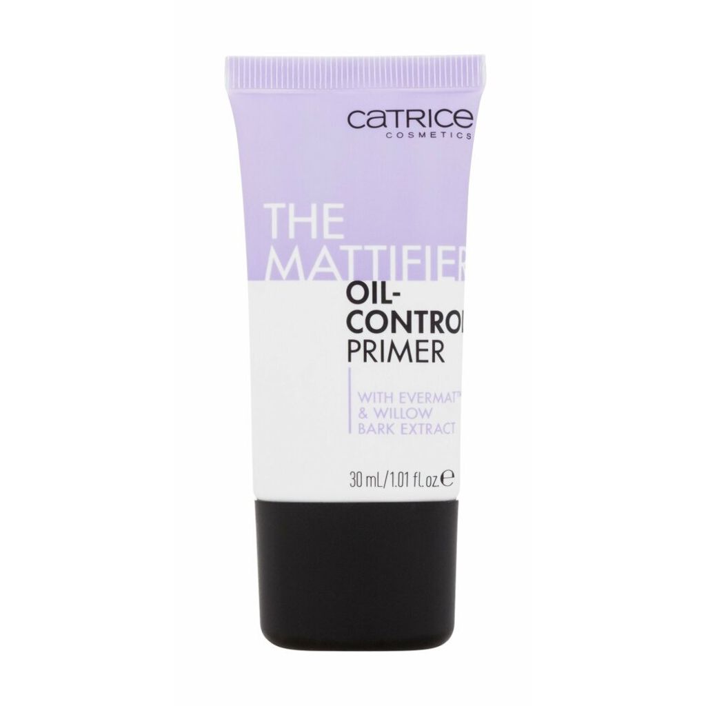 A product shot of a makeup primer tube.