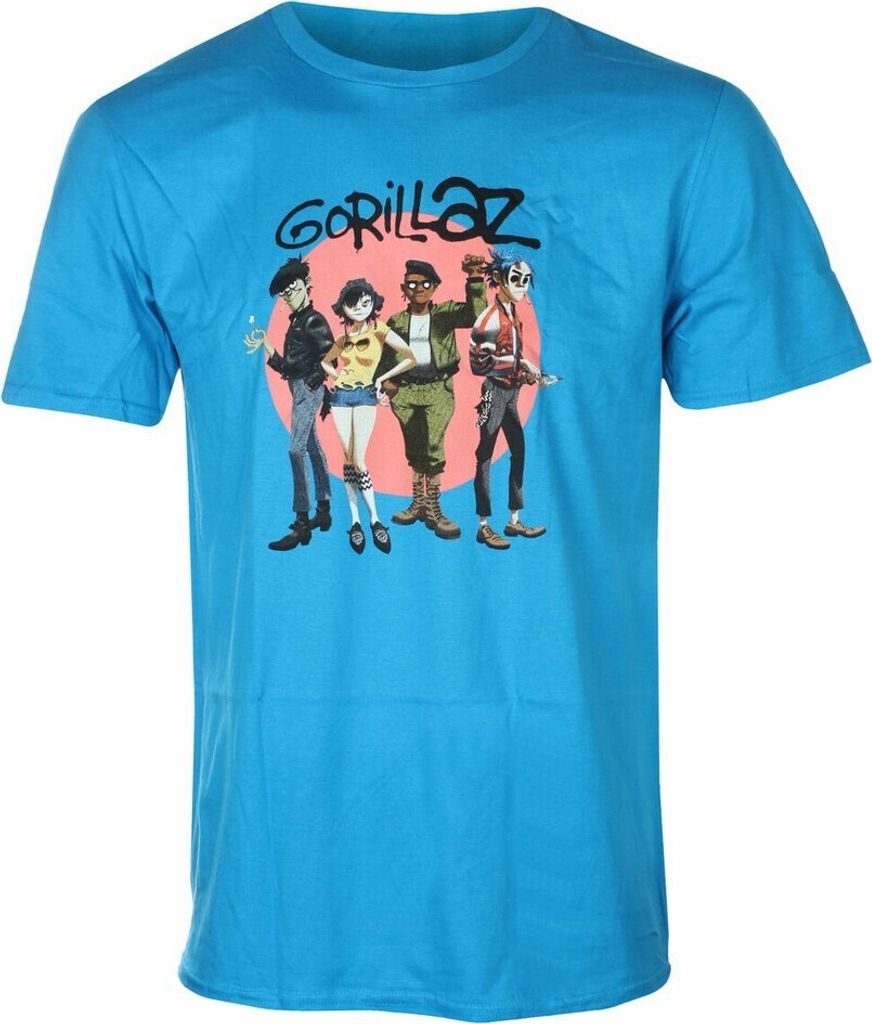 Gorillaz - T-Shirt für Herren/Damen Uni RO3995 (S) (Saphir-Blau)