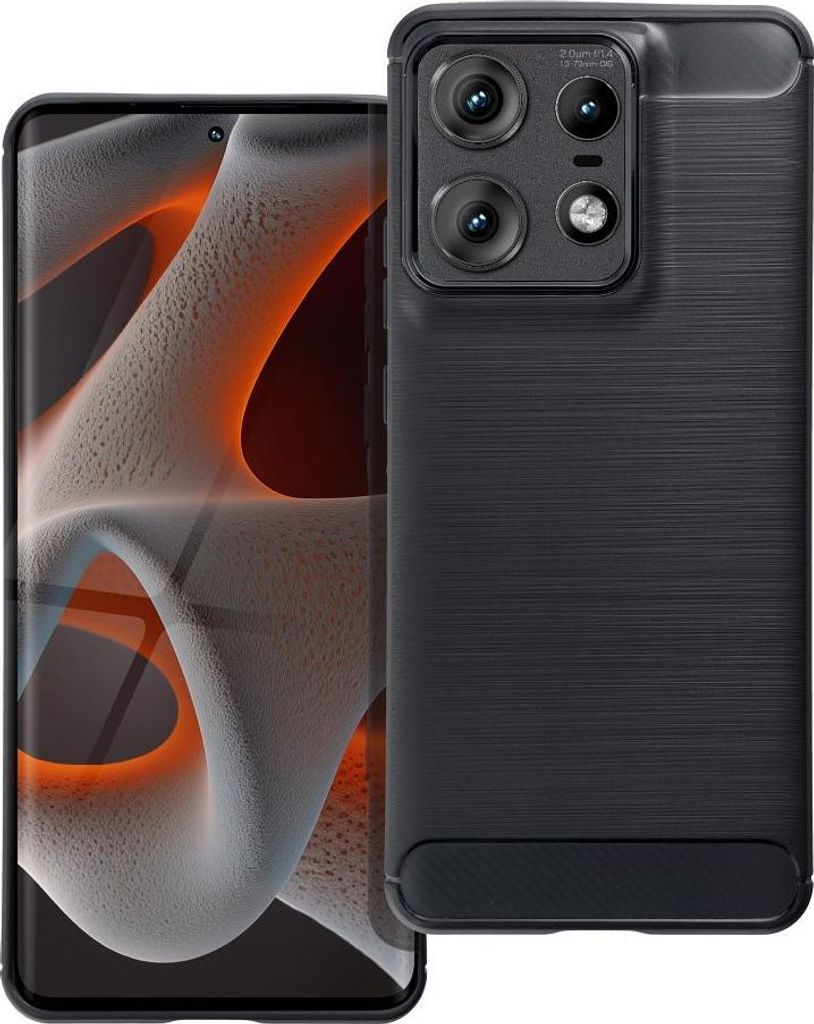 CARBON passend für MOTOROLA EDGE 50 PRO schwarz