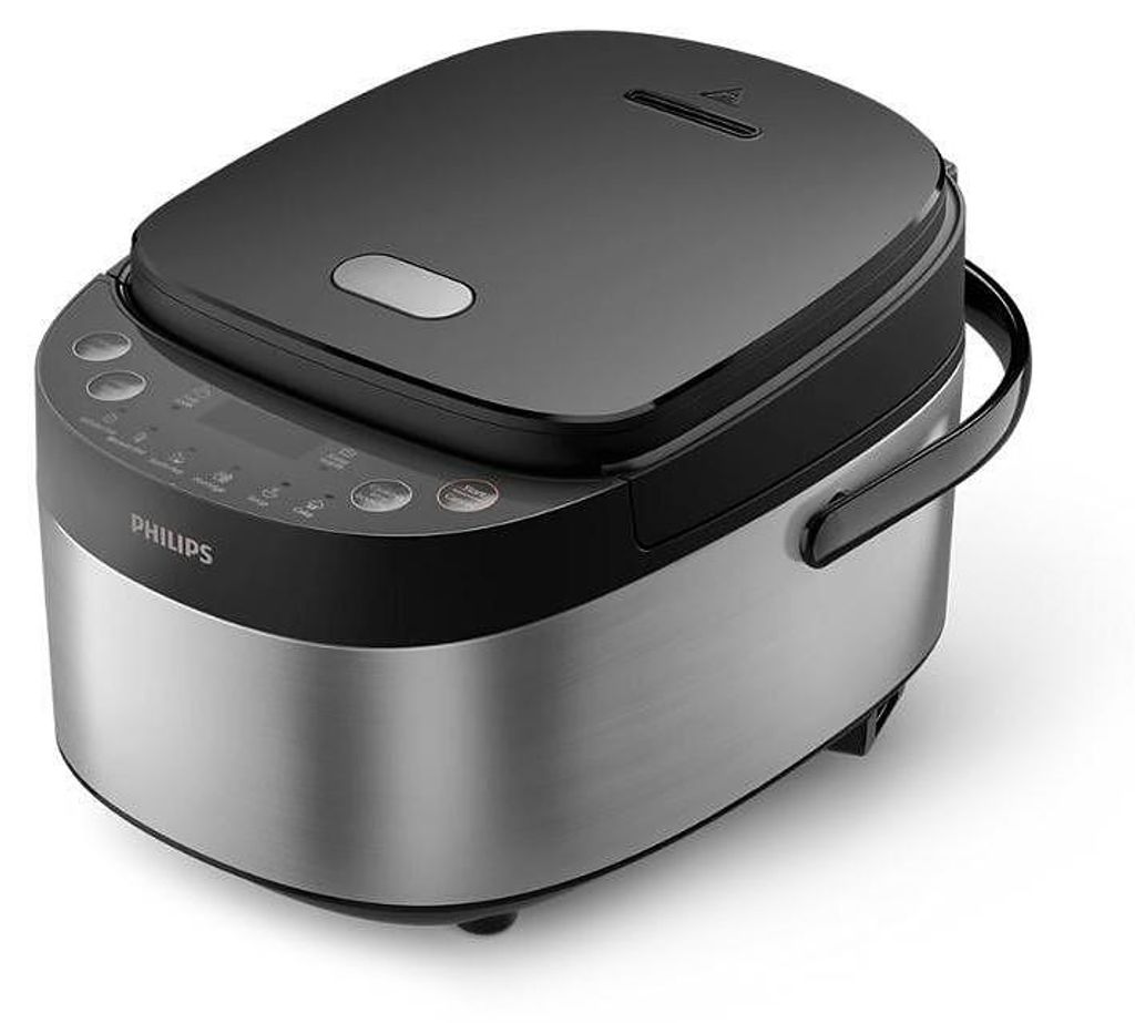 Philips HD3093/80, Černá, Stříbrná, 0,85 l, Knoflíky, 0,8 Obrázek produktu 