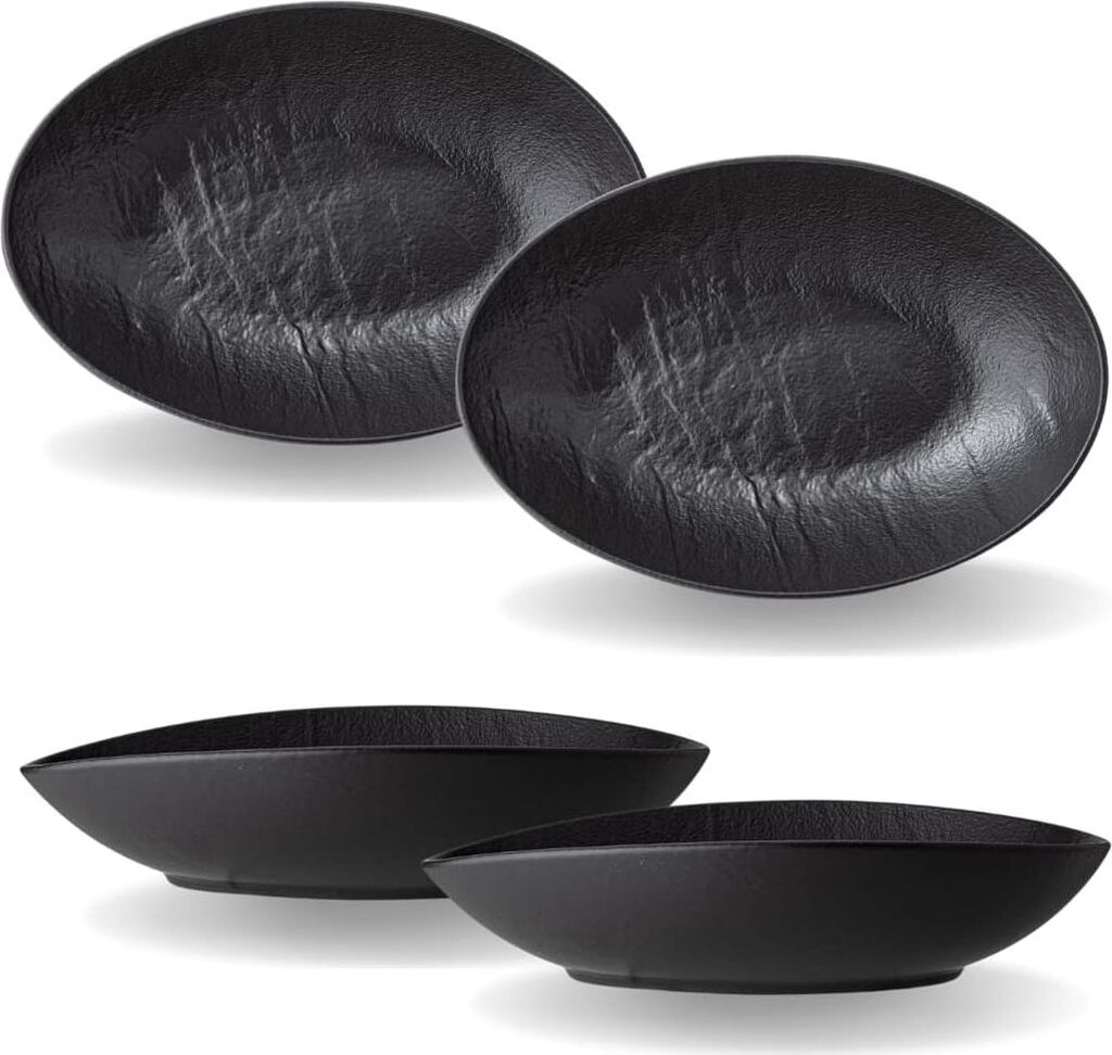 Wilmax Owalna miska 25 x 16,5 x 6 cm, zestaw 2 szt. Zdjęcie produktu 
