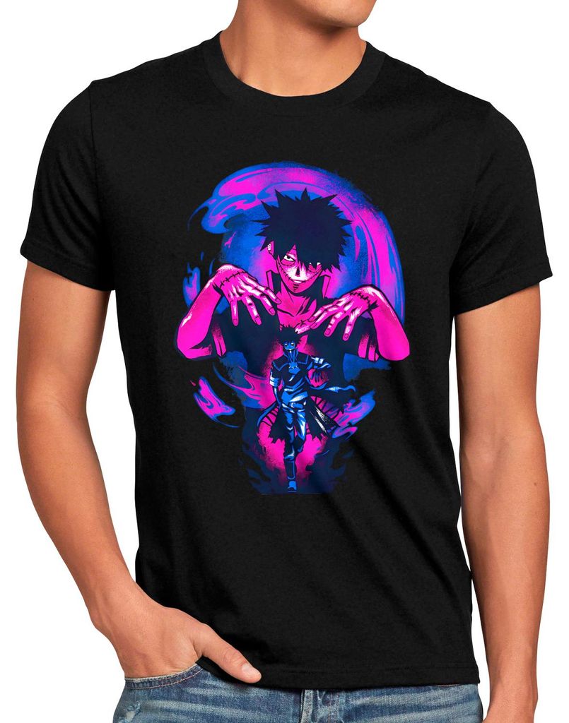 style3 Blue Dabi Herren T-Shirt superhero japan acade mia Produktbild 
