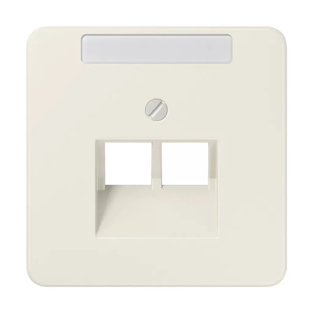 Jung 569-2 NAUA Panneau pour repérage circuits électriques blanc alpin