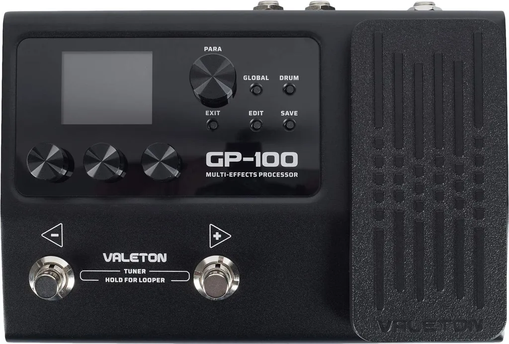 Valeton GP-100 Multi-effet Compact avec Boîte à Rythmes et Looper Pro - 8