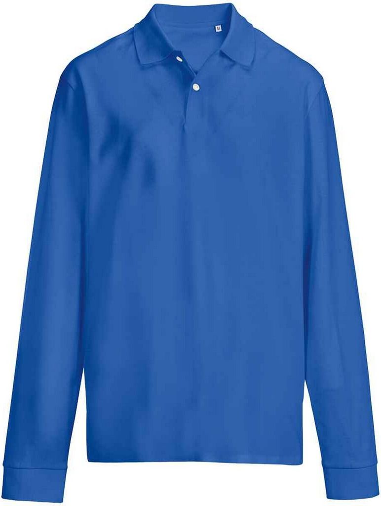 SOLS - Poloshirt für Herren/Damen Uni Langärmlig PC7722 (L) (Königsblau)