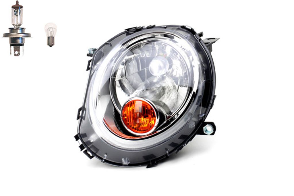 Johns, Scheinwerfer Halogen passend für BMW Mini R55 56 57 58 59 06- Links Leuchtmittel 63122751263 2751263