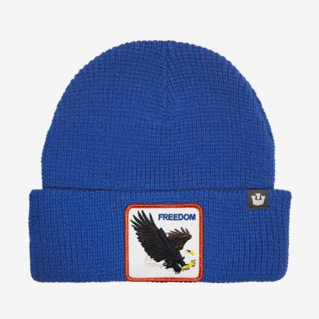 Mützen Goorin Bros. Uni Blau 70 %.Polyacryl 30 % Wolle