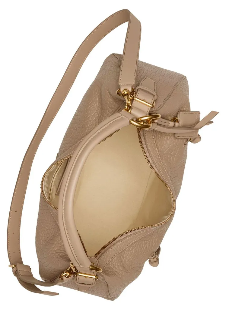Petit Sac Bandoulière Philine Marc O'Polo - Cuir Souple Coloris Earthy Taupe - 4