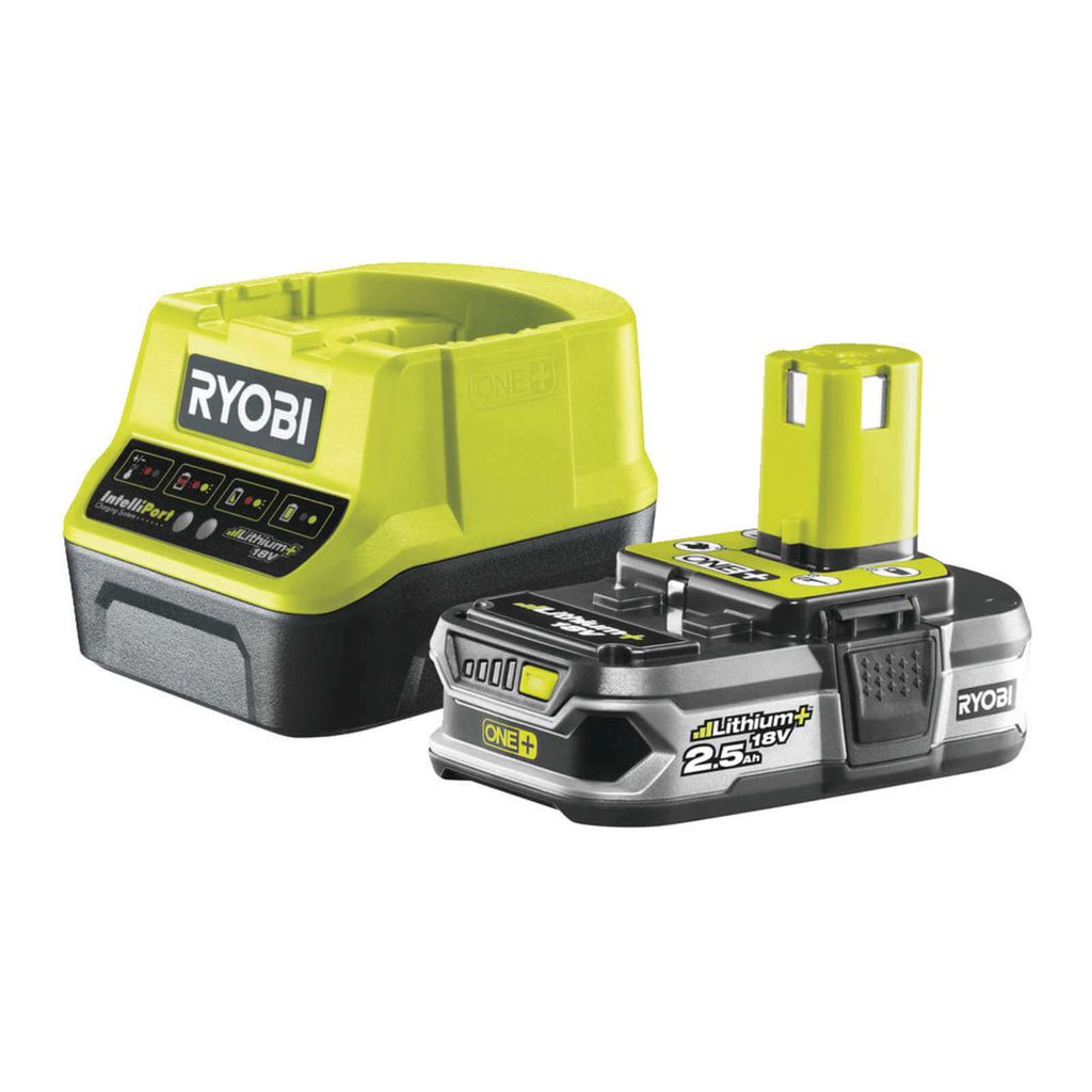 Ryobi RC18120-125 18 V/2,5 Ah starter set ONE+, batteria e Immagine del prodotto 