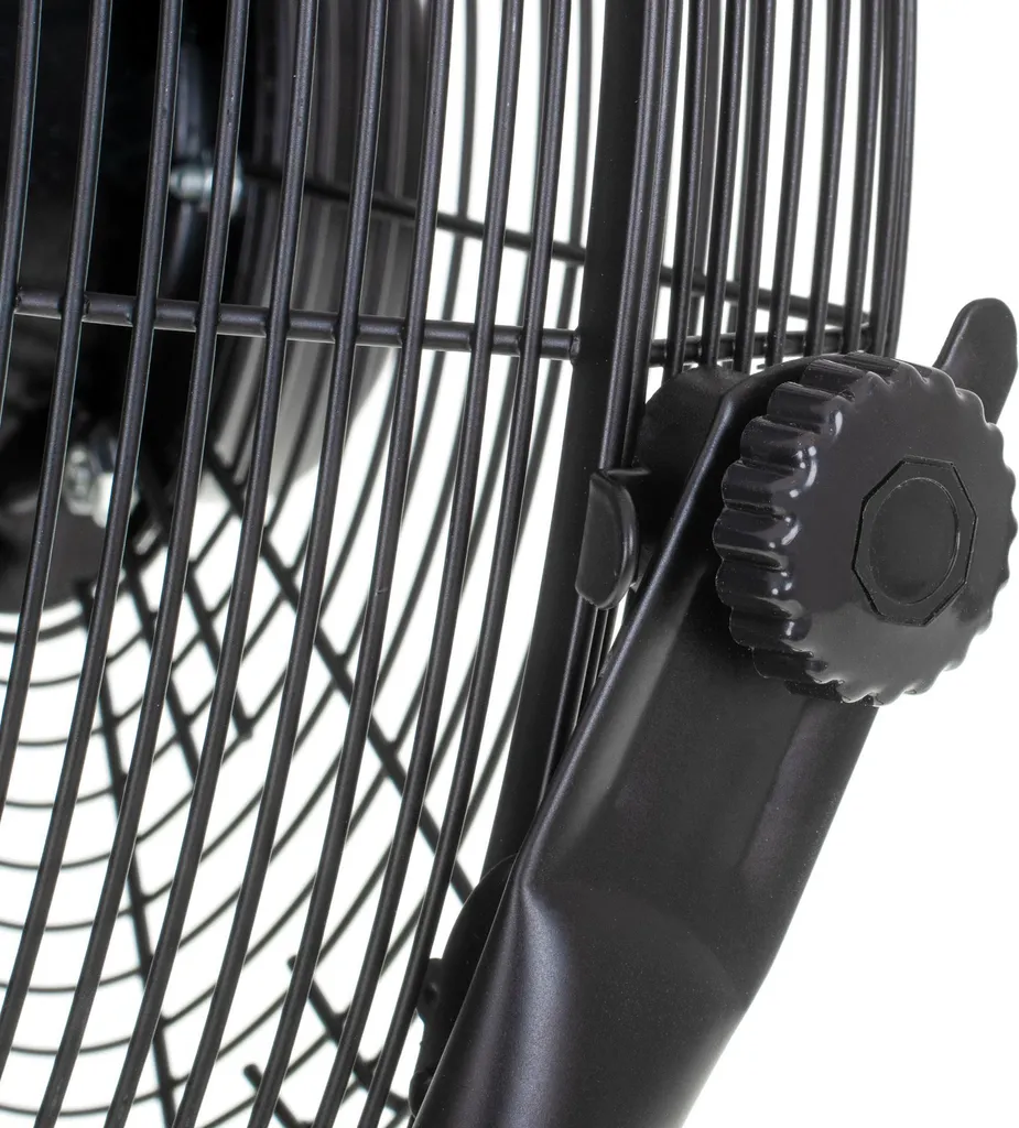 Ventilateur de sol chromé ADLER AD7334 de 45cm avec inclinaison réglable 110W - 9