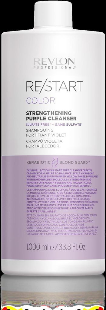 Revlon Re-Start Strengthening Purple Cleanser Shampoo 1000 ml