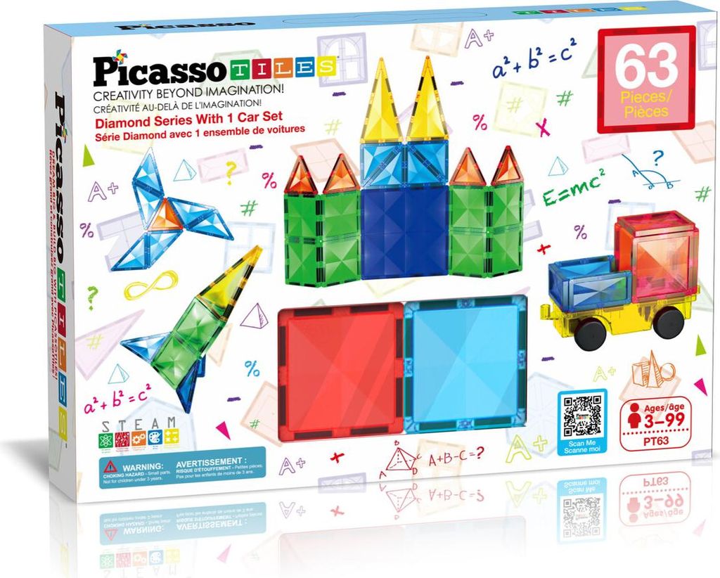 PicassoTiles Série Diamant - Carreaux de construction Image du produit 
