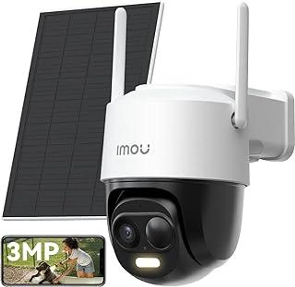 Imou Cell PT 2K: Kit Sorveglianza Solare PTZ con AI e Visione Colori