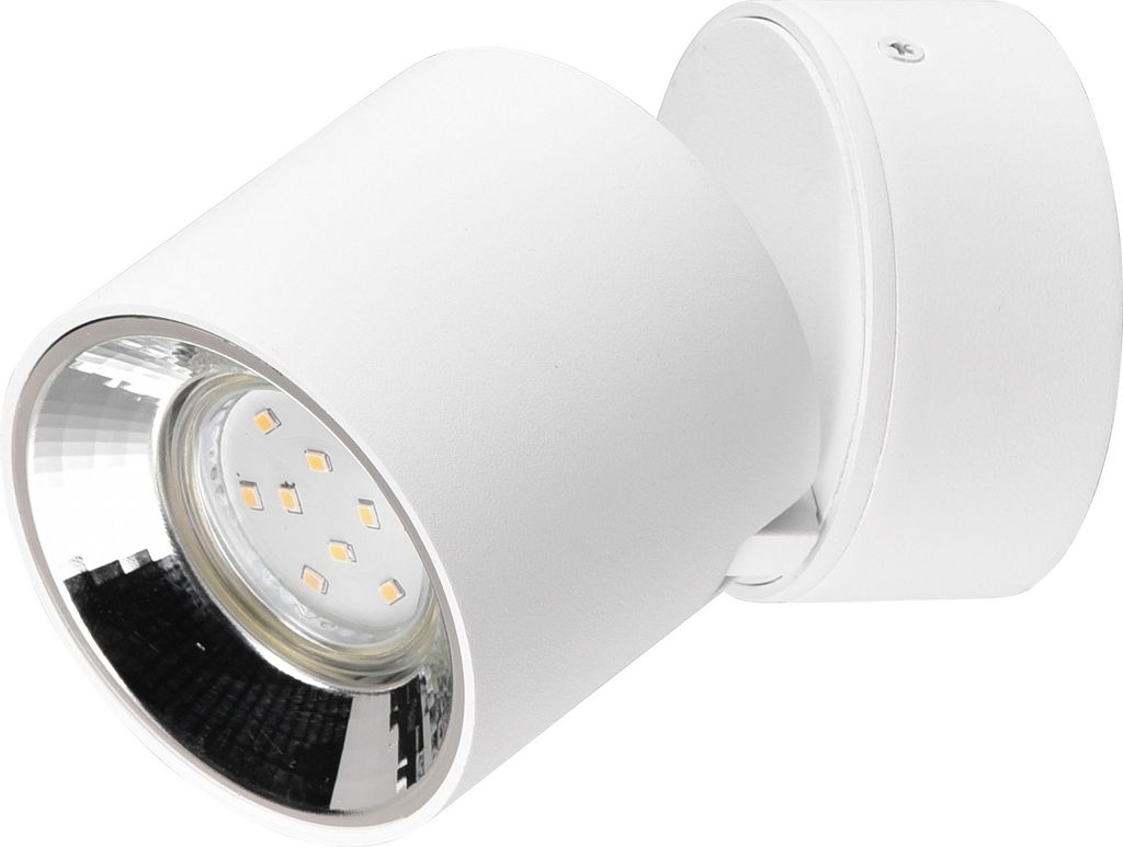 Spot Guayana blanc 1xGU10x10W en métal, dimensions : 12 x Image du produit 
