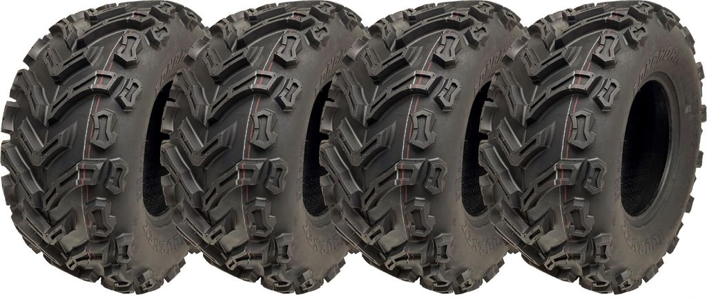 24x10.00-11 Quad ATV Reifen 6ply Wanda P3128 E-Marked Road Legal Reifen (Satz von 4)