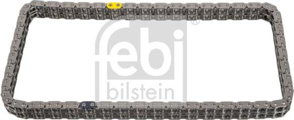 FEBI BILSTEIN 49716 Steuerkette OE 13028AD201 kompatibel mit Almera, Navara, Pick-up, Primera, X-Trail, A3 8L, Laguna, IS, Vectra