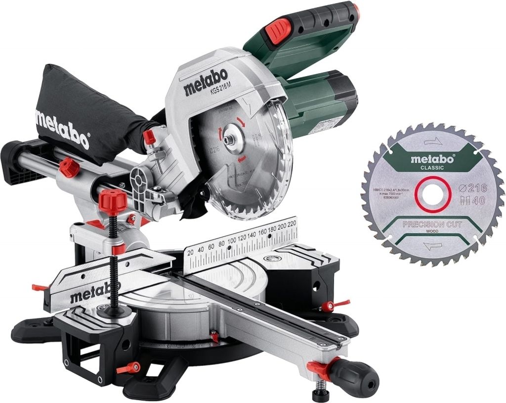 Metabo KGS 216 M SET, Dvojité zkosení, 5000 ot/min, 3750 Obrázek produktu 