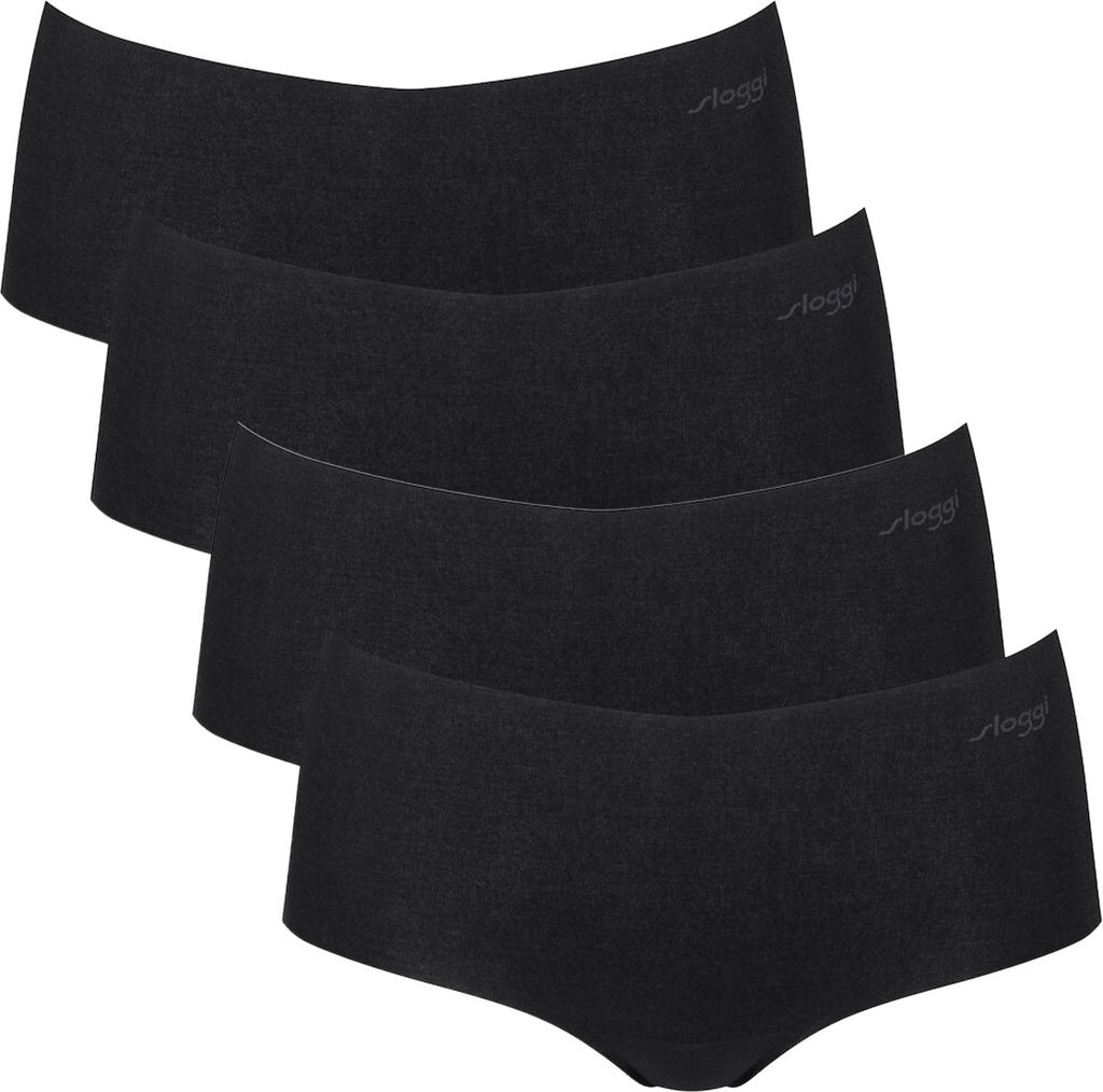 sloggi 4er Pack ZERO Modal 2.0 Short Slip Kein Abzeichnen unter Kleidung, Leichtes und weiches Material, Höchster Tragekomfort