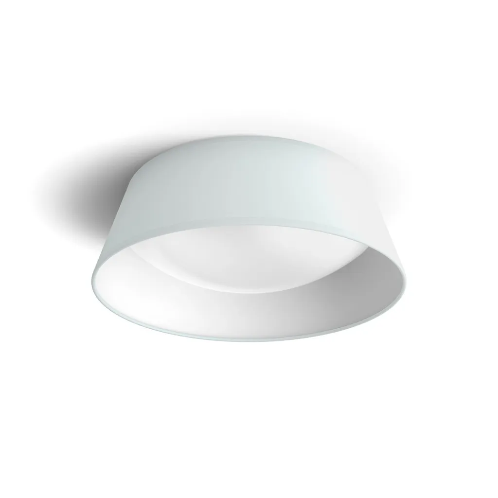 Philips Dawn Plafonnier Blanc 14W : Éclairage LED Chaleureux 34cm