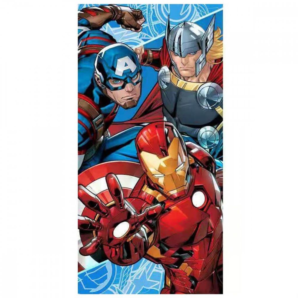 Mikrofasertuch 70x140cm Avengers Iron Man