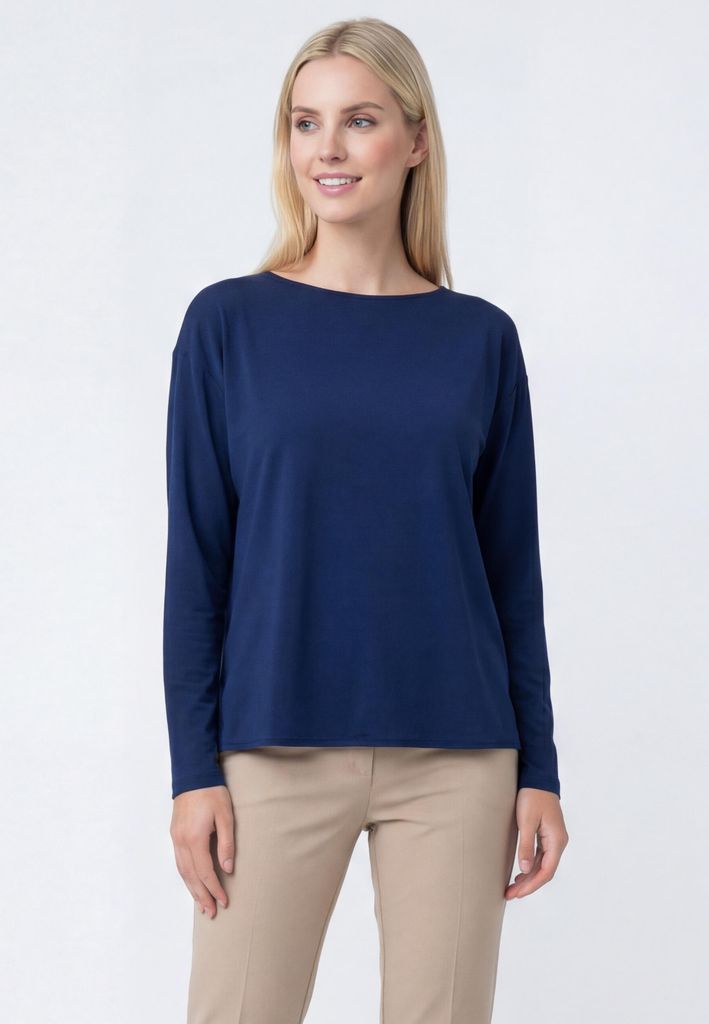 CHANCERY damen bluse - marine, M