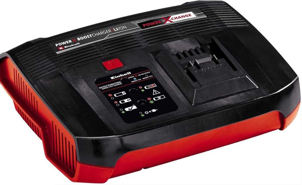 Einhell PXC Ladegerät Power-X-Boostcharger 6 A für alle PXC-Akkus Boostmode Power X-Change