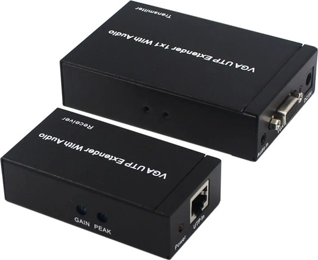 Solution Signal VGA Faible : Extendeur 300m pour Image Nette sans Perte