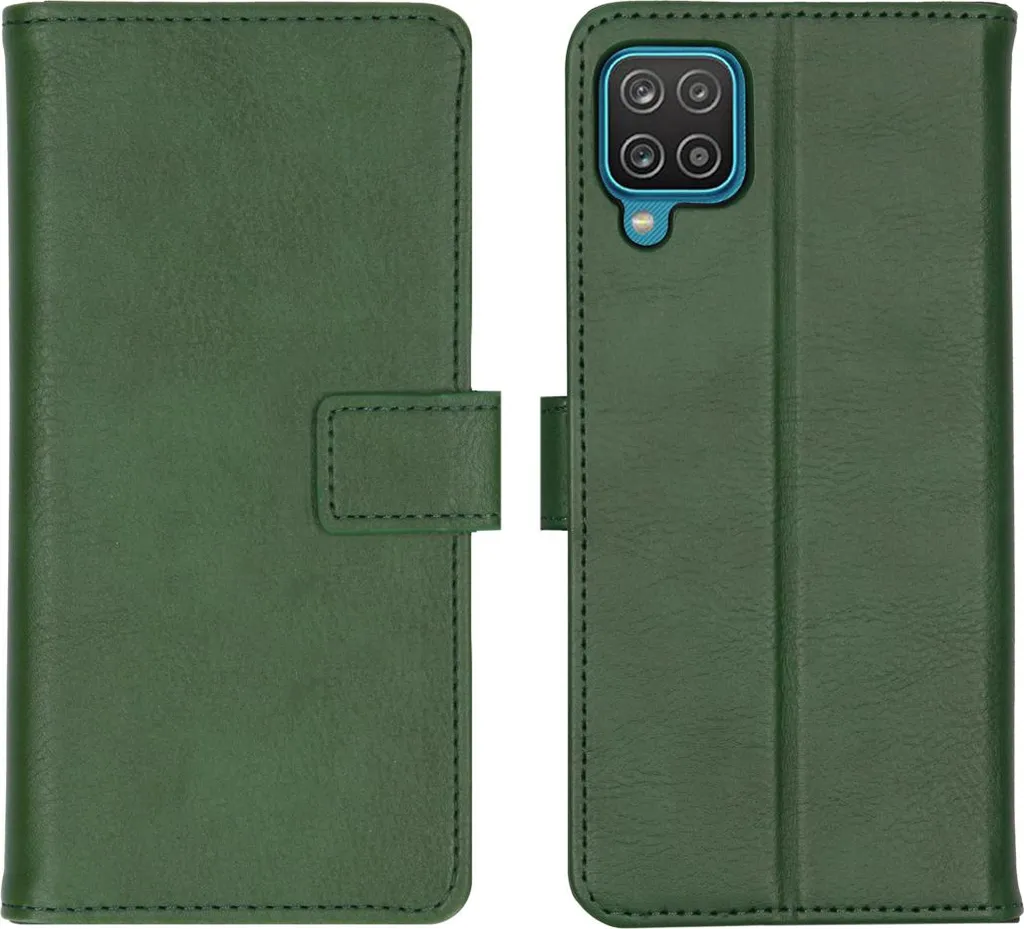 Custodia imoshion Verde per Samsung Galaxy A12 - Stile Portafoglio Chic