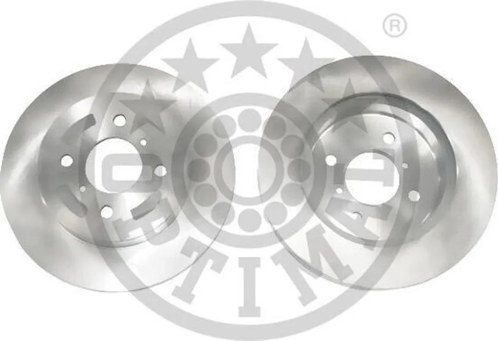 2 Disques de Frein Avant OPTIMAL BS-6530C pour Suzuki Ignis II