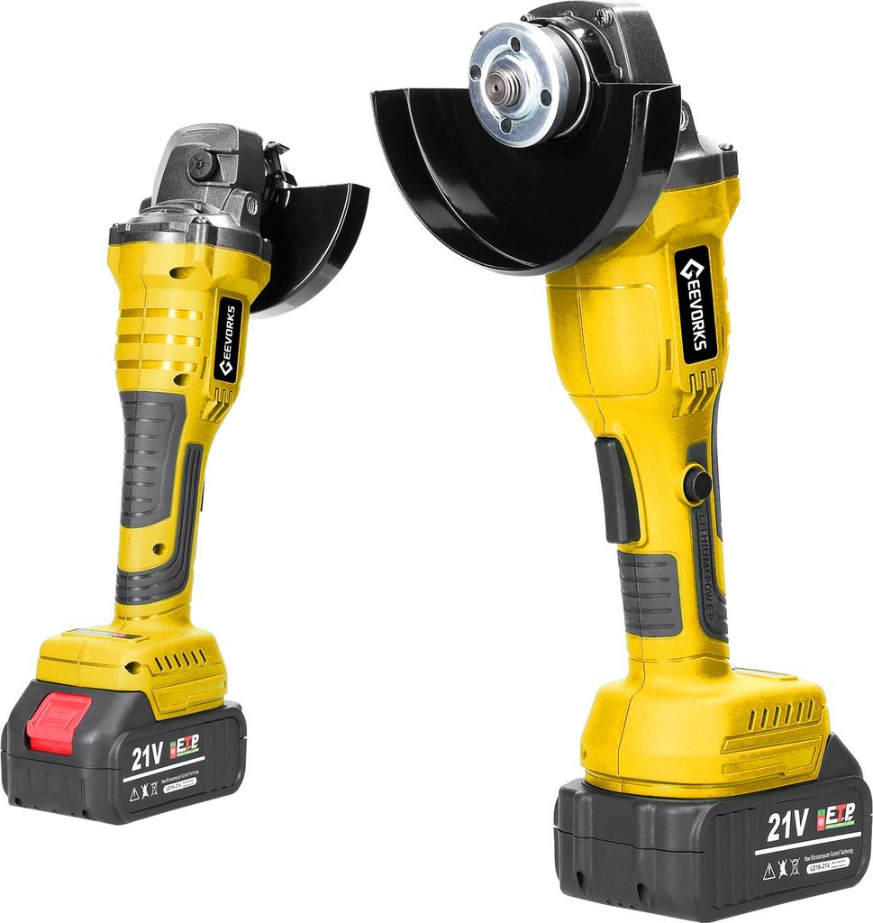 21 V, 125 mm, M14 Winkelschleifer, bürstenloser Motor, elektrisches Schleifwerkzeug, multifunktionale Lithium-Schneidemaschine, Elektrowerkzeug zu...