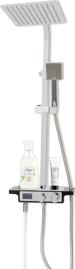 Kit douche anticalcaire pour faible pression d'eau maison